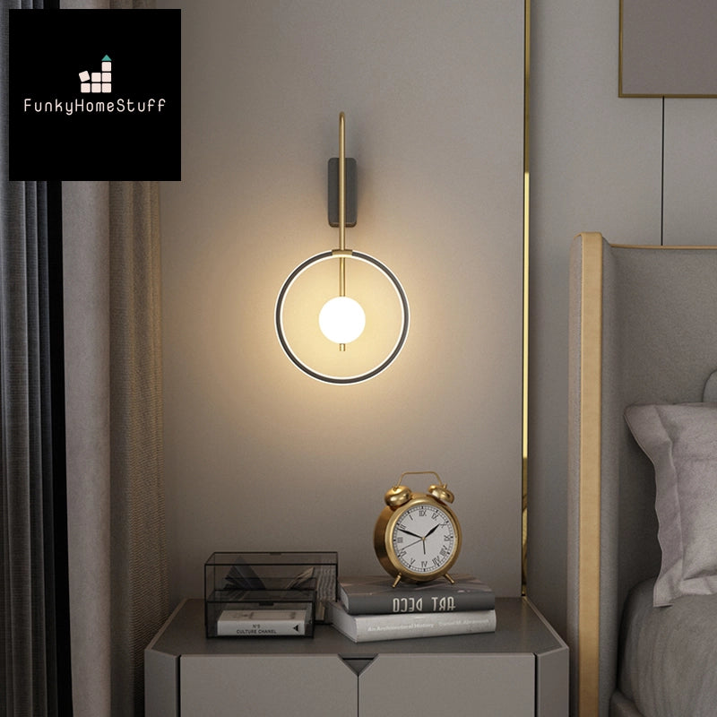 Modern LED Bedroom Wall Light Home Design Decoration