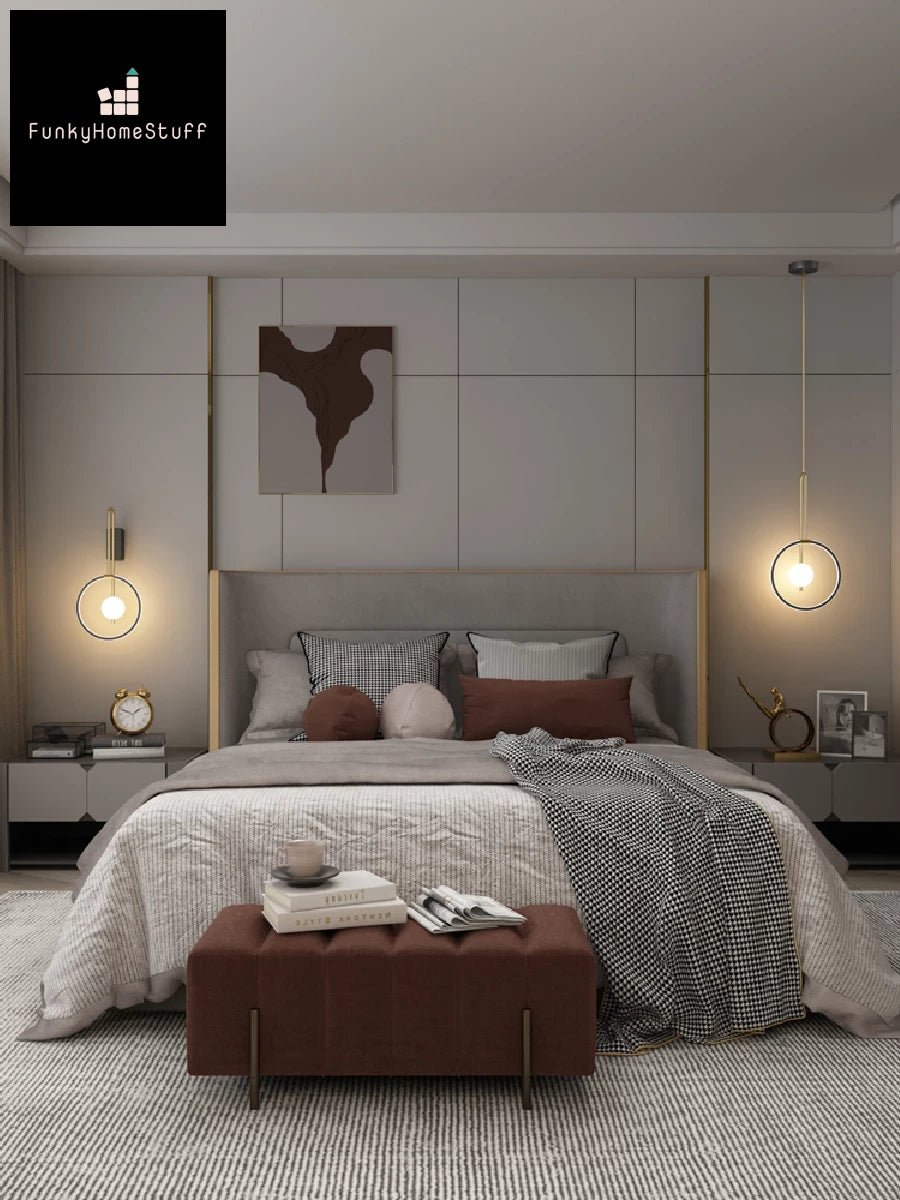 Modern LED Bedroom Wall Light Home Design Decoration