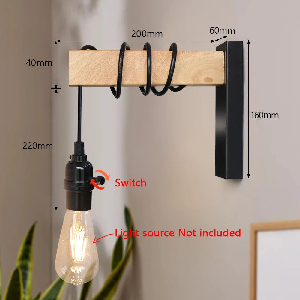 Modern Minimalist Bedside Wall Sconce