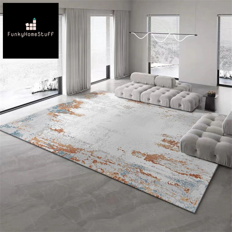 Modern Nordic Abstract Living Room Rug Non-slip Rug