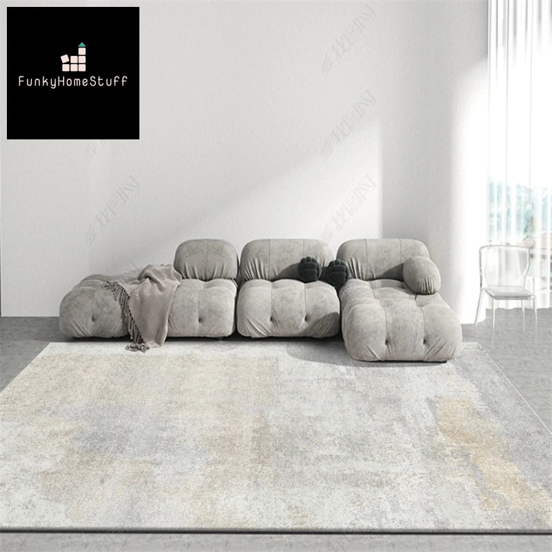 Modern Nordic Abstract Living Room Rug Non-slip Rug