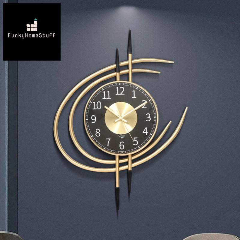 Modern Minimalist Automatic Mechanical Wall Clock