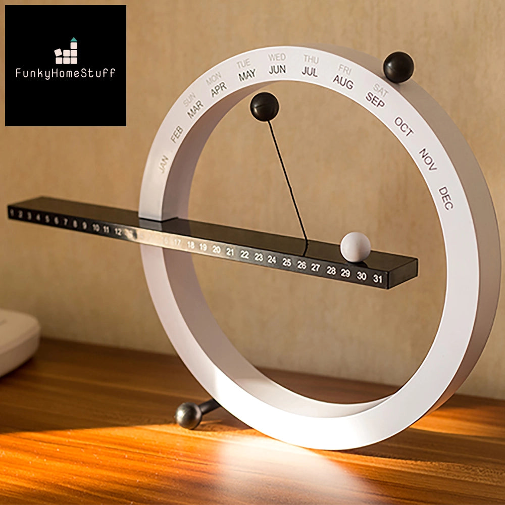 Creative Magnetic Ball Clock Perpetual Calendar